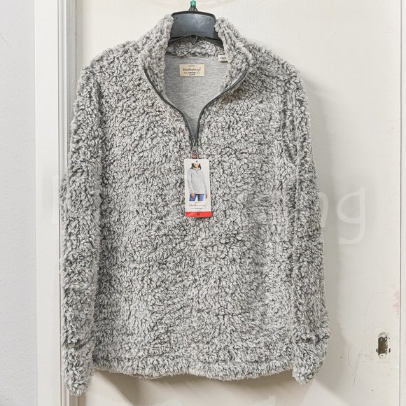 Weatherproof Vintage Ladies' Cozy Pullover‎ gray - Picture 2 of 7